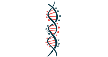 This is an illustration of a DNA strand.