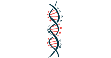 This is an illustration of a DNA strand.