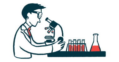 Pompe disease causes | Pompe Disease News | illustration of a man at microscope