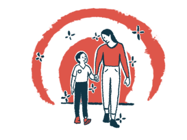 uncertainty due to positive newborn genetic screening | Pompe Disease News | illustration of mother and child