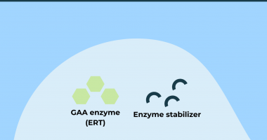 infographic depicting types of ERT and enzyme stabilizers