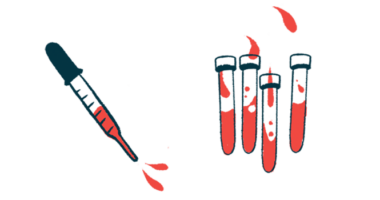 Illustration shows several vials of a serum-like substance.